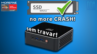 Morefine M600 SSD NVME, trocar slot não resolveu? Faça isso e confira. Solução Alternativa, agora.